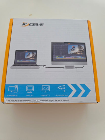 KVM Switch 2 PC 1 Monitor 8K@60Hz HDMI 2.1 USB 3.0