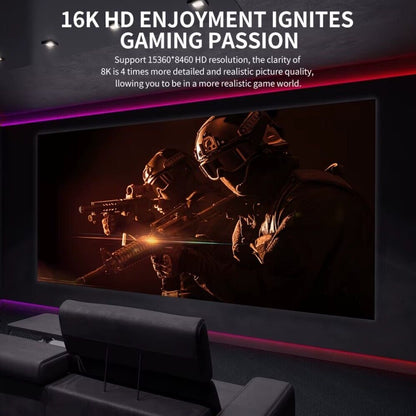 16K Displayport Kabel 2.1 DP 2.1 16K@60Hz 8K@120Hz 4K@240Hz