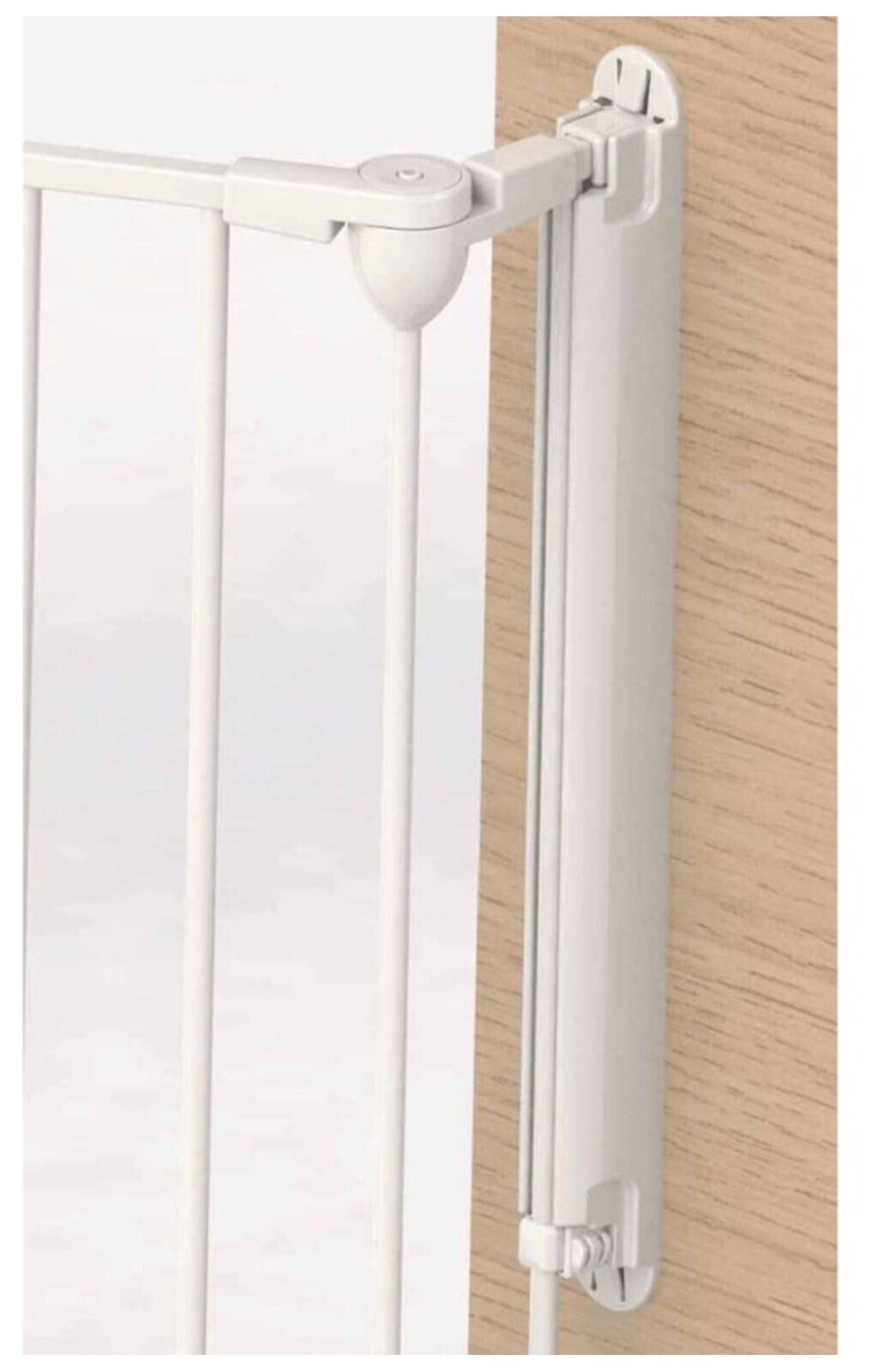 noma 31026 3 Panel Konfigurationsgitter, inklusiv Wandmontage, 84-321 cm, weiß