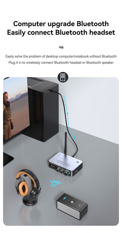 M9 Pro BT5.1 Audio Empfänger & Sender – Vielseitiger Wireless Musik Adapter
