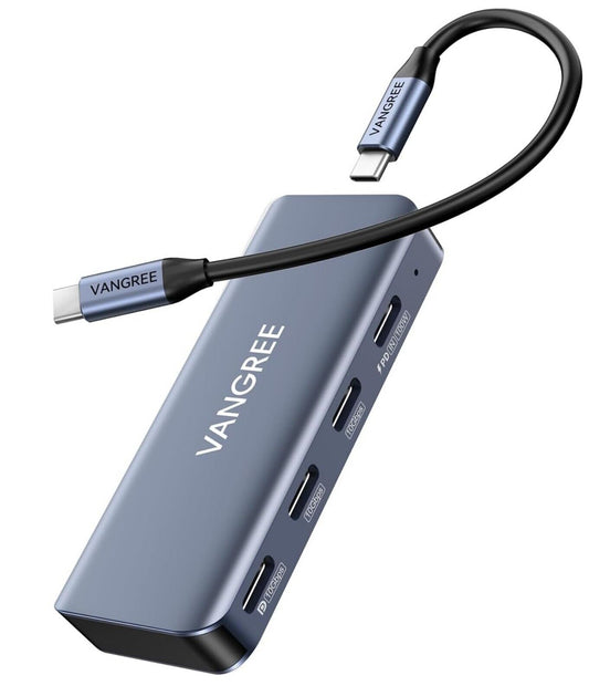 USB C Hub 4-Port 4K@60Hz 100W PD 10Gbps