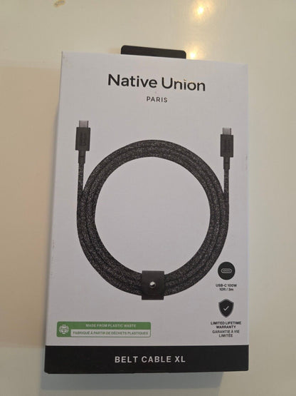 USB-C Belt Cable XL 100W 3m Cosmos
