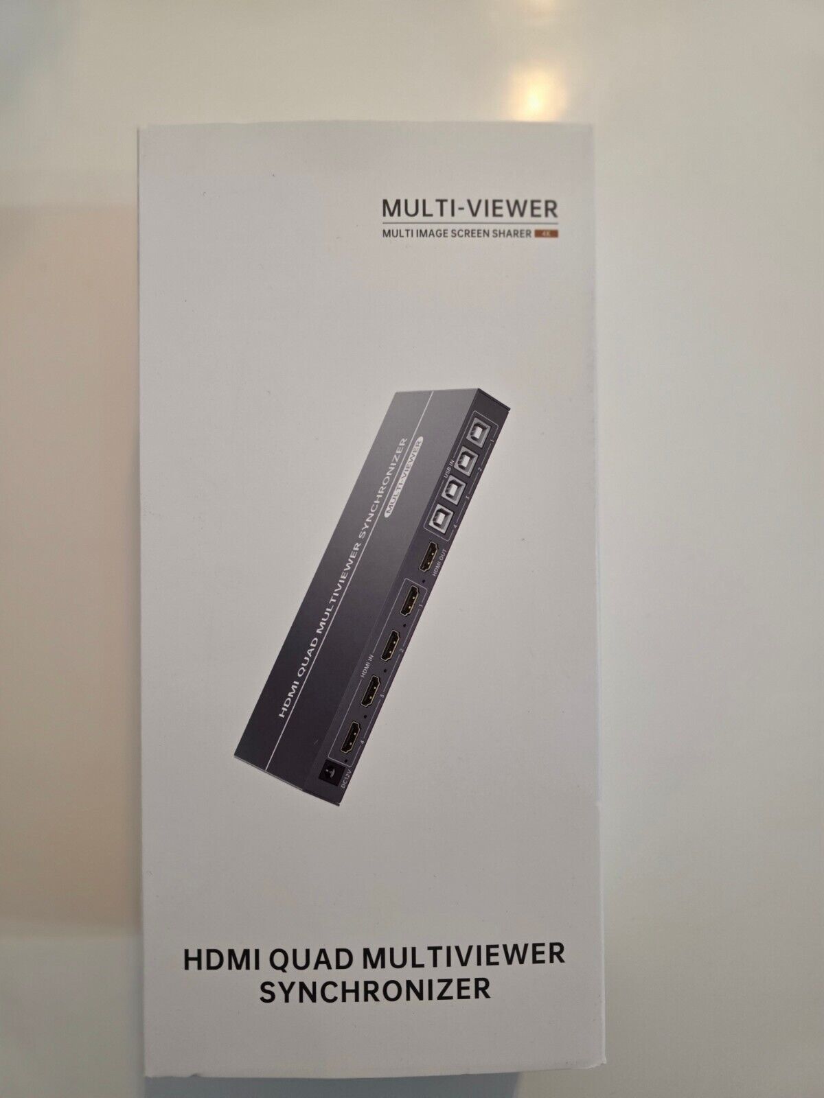 4 Port HDMI KVM Multiviewer, 4x1 Quad Multiviewer Seamless Switcher unterstützt