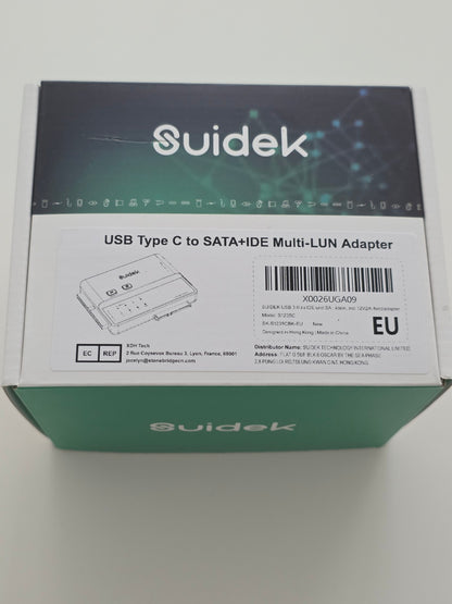 USB 3.0 IDE/SATA Adapter 5Gbps Offline-Klon 2,5"/3,5" HDD/SSD