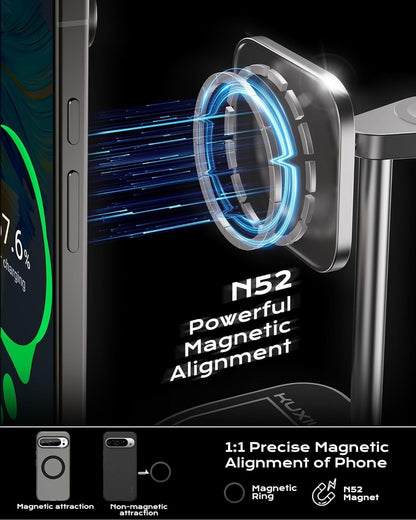 X85G 3-in-1 Magnetische Ladestation für Pixel