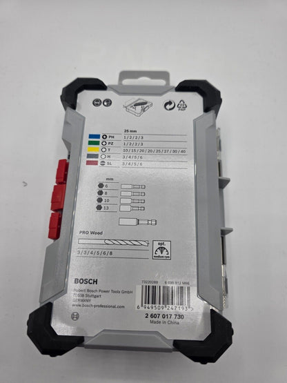 Bosch 35x Extra Hard Bit- & PRO Wood Bohrer-Set 35tlg