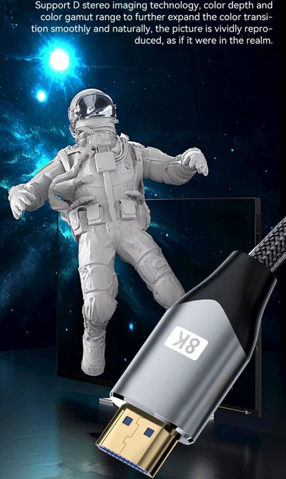 8K HDMI 2.1 Kabel 8K@60Hz und 4K@120Hz für PS4 PS5 HDTV ARC