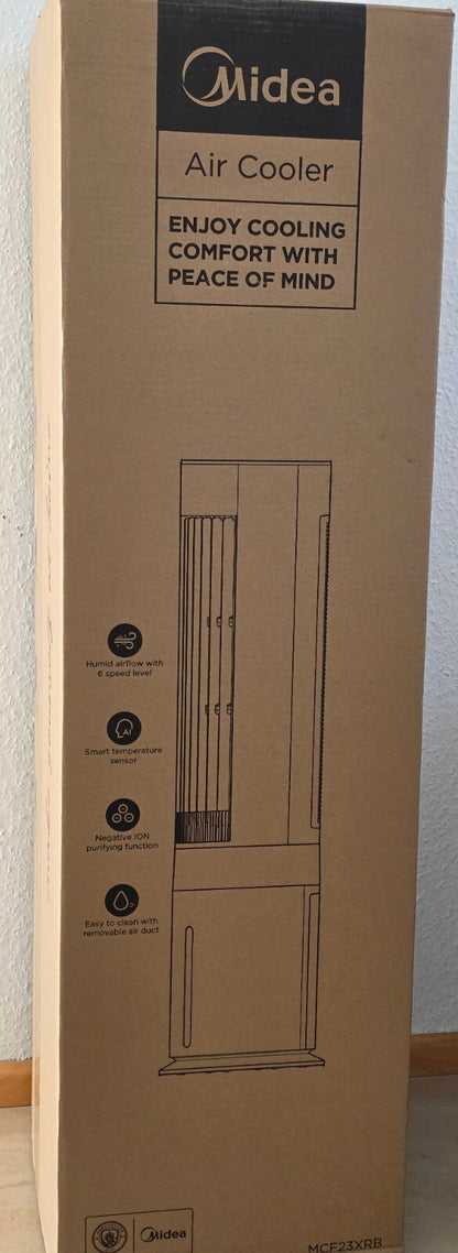 Luftkühler 7L Wasserkühlung 2000m³/h Sensicool Smart 6 Modi Blau