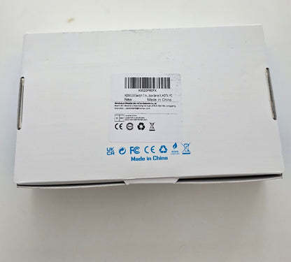 HDMI 2.0 Switch 7x1 4K@60Hz HDR Fernbedienung Schwarz