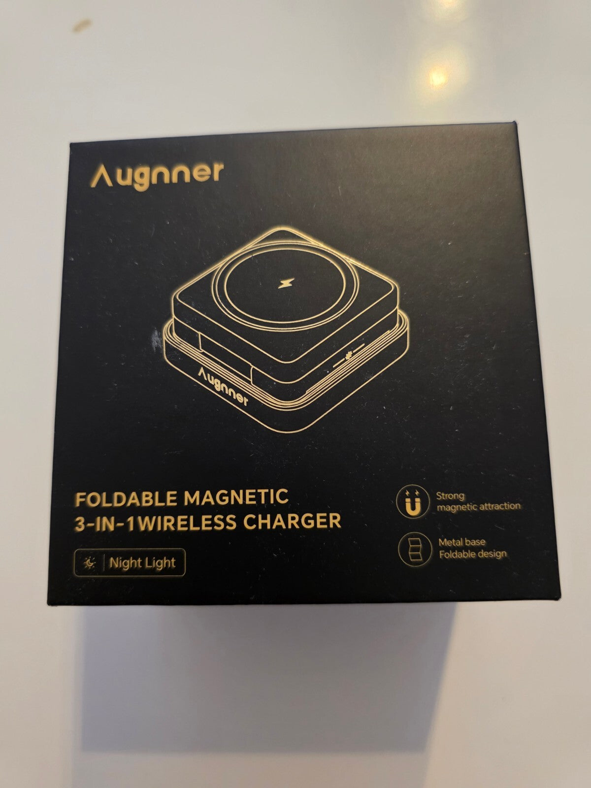 3-in-1 Faltbare MagSafe Ladestation – Kompakt & Leistungsstark!
