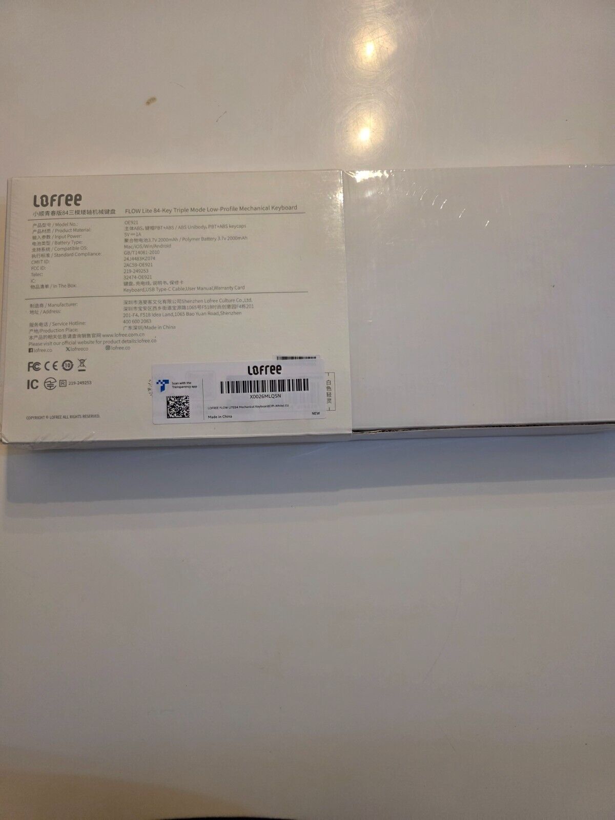 Low Profile Mechanische, Swappable Wiederaufladbare Kabellose Tastatur QWERTY