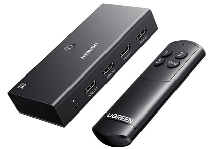 UGREEN HDMI Switch 3 in 1 Out 4K@60Hz, HDMI Splitter mit Fernbedienung