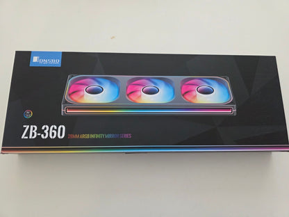 ZB360 360mm Lüftereinheit – Starke Kühlung, brillante Beleuchtung!