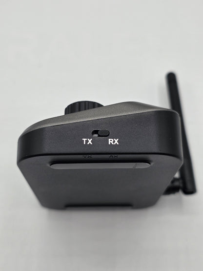 C41 Bluetooth 5.0 Audio Sender Empfänger Optisch Koaxial AUX Cinch Schwarz