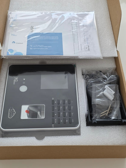 TC1 Cloud Stempeluhr WiFi Zeiterfassung + App, 5 RFID Karten